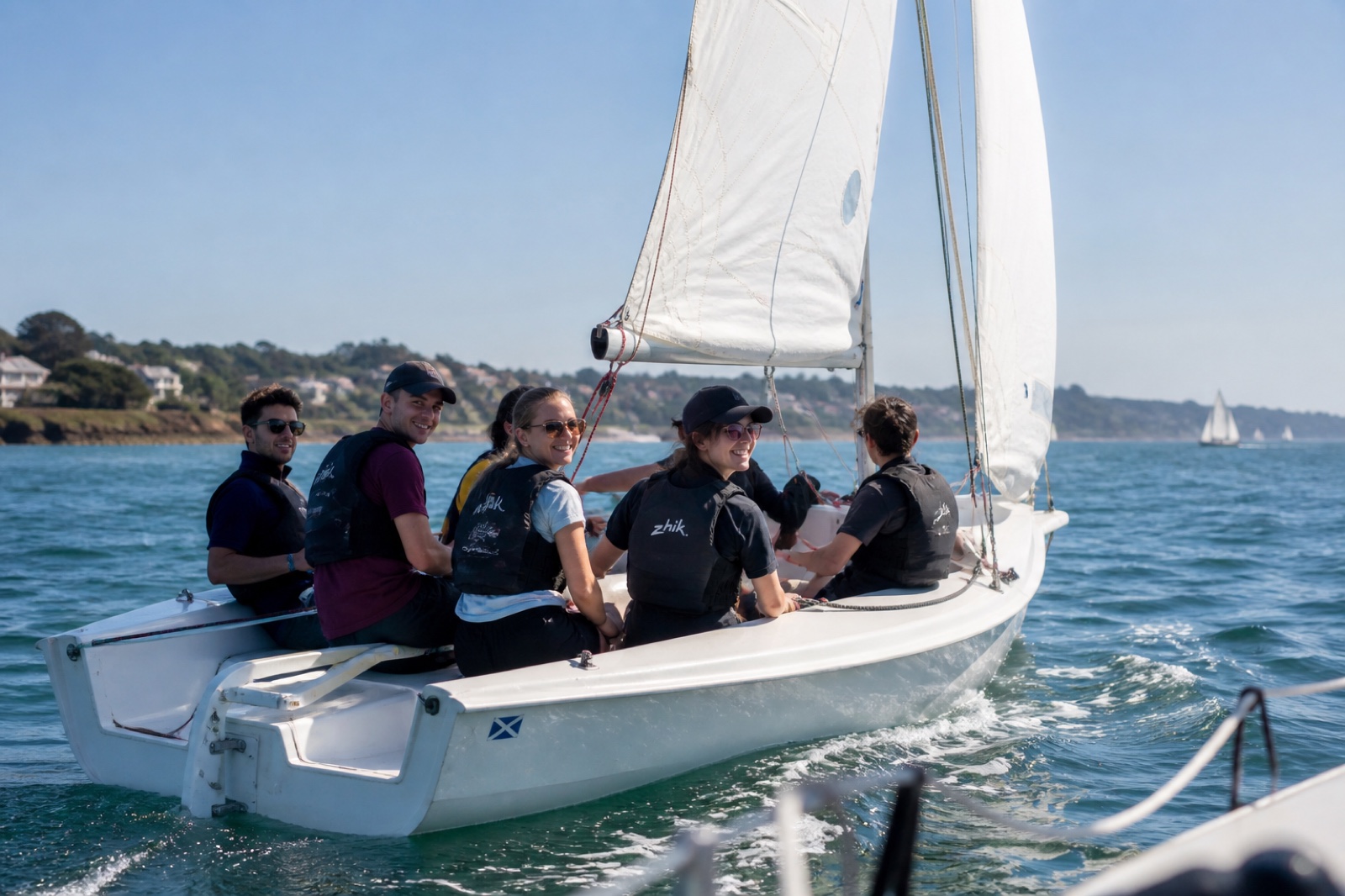 Sortie voile organisée par le BDE Iroise