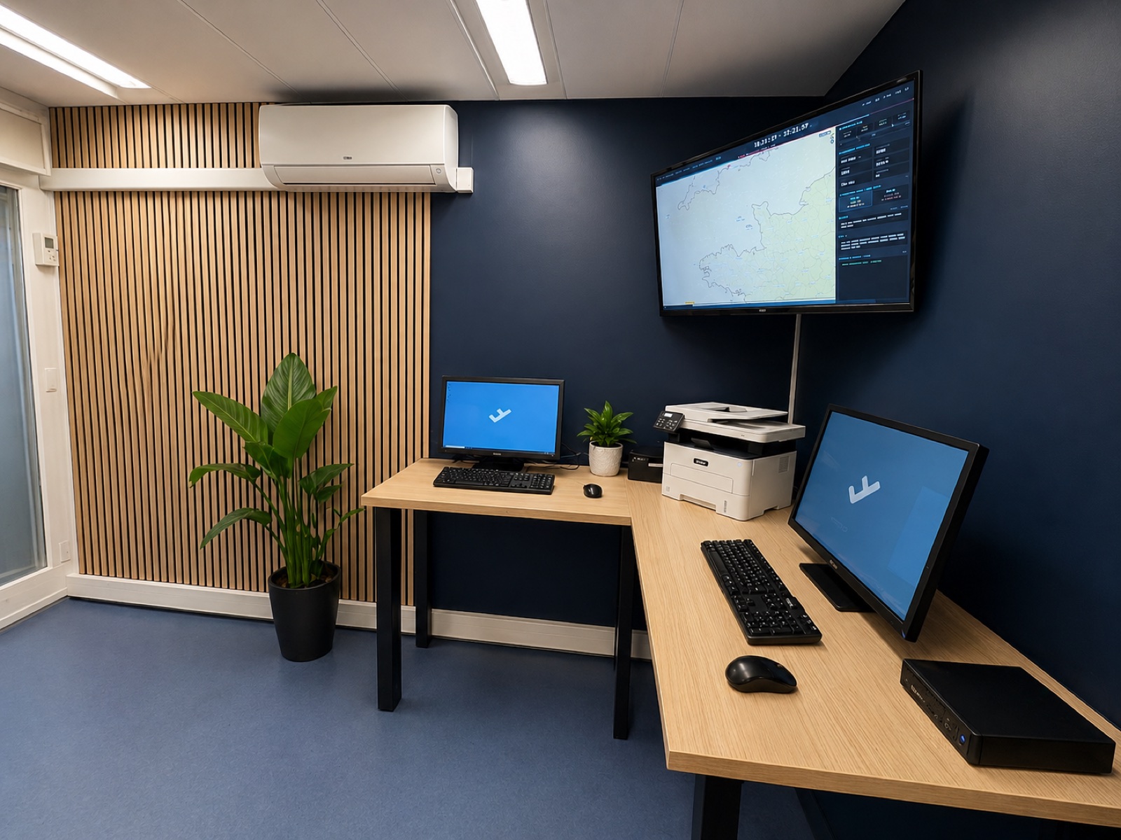 Salle ops — préparation des vols, campus Iroise rénové