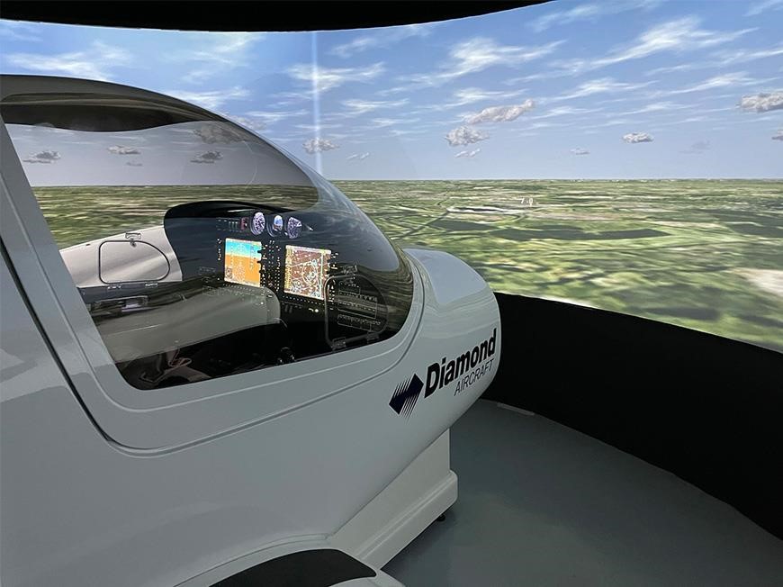 Simulateur DA40