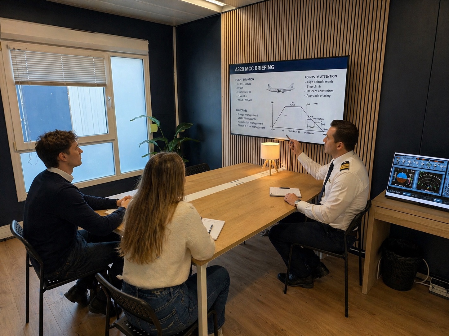 Cours sol APS-MCC en présentiel chez Iroise Aéro Formation