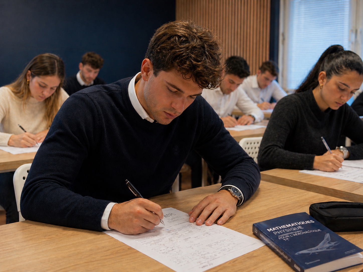 Test de positionnement à l'entrée en formation ATPL chez Iroise